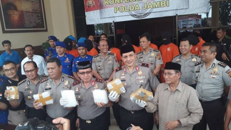 Ternyata Penyelundupan Sabu 7 Kg di Jambi Melibatkan Oknum Polisi Polda Jatim