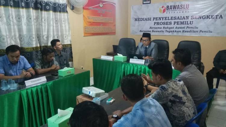 Mediasi KPU Kota Jambi dan PKPI Temui Jalan Buntu 