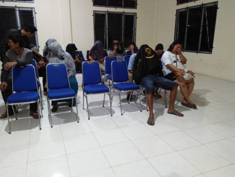 10 Pasangan Bukan Suami Istri Terjaring Razia Pekat, Seorang Diduga Oknum PNS Muarojambi