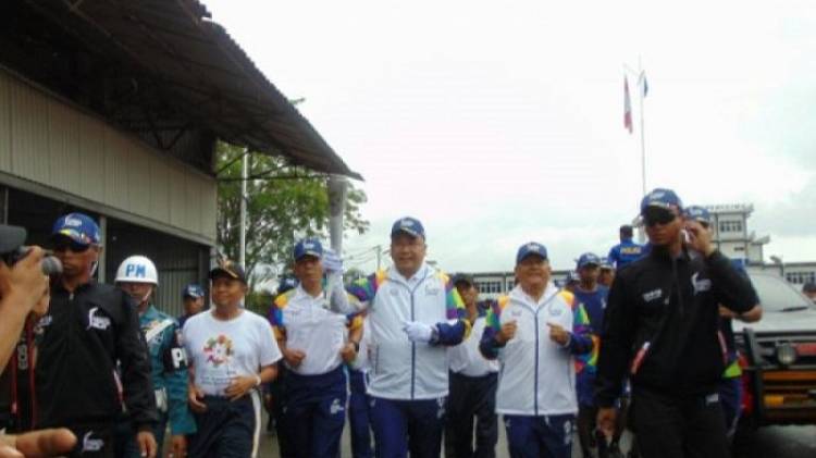 Masyarakat Sorong sambut Kirab Obor Asian Games