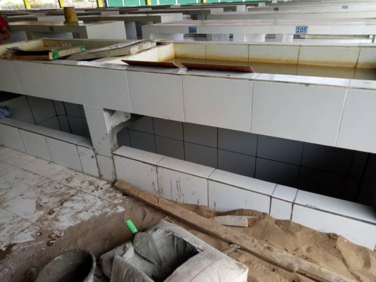 Kecewa dengan PT EBN, Pedagang: Ukuran Lapak Kecil & Tidak Ada Saluran Limbah