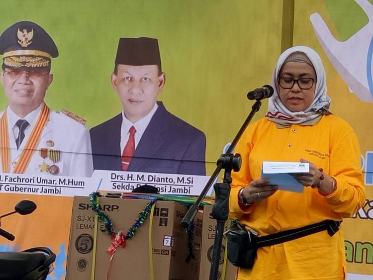 Ribuan Masyarakat Jambi Ikuti Jalan Santai Hari Lingkungan Hidup Sedunia