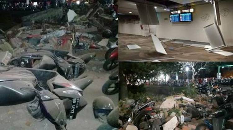 Seorang Santri Tewas Tertimpa Reruntuhan Akibat Gempa di Mataram