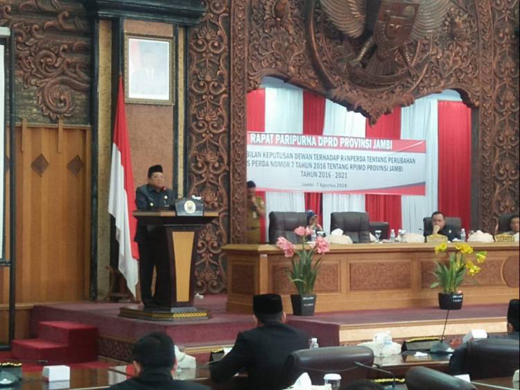 APBD Perubahan Anggaran OPD Pemprov Jambi Dipangkas 14 Persen