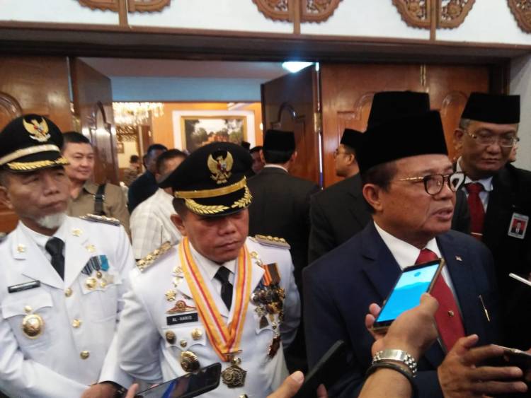 Pasca Dilantik, Bupati Merangin Alharis Langsung Ditugasi Berantas PETI