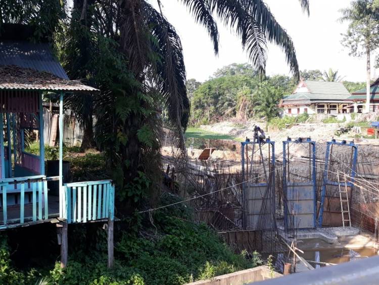 TP4D Batanghari Diminta Pantau dan Awasi Pekerjaan Pintu Air Rengas Condong Batanghari 