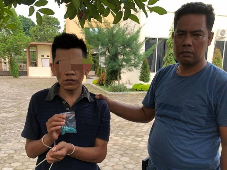 Ditresnarkoba Polda Jambi Ciduk Bandar Narkoba Miliki 345 Butir Ekstasi