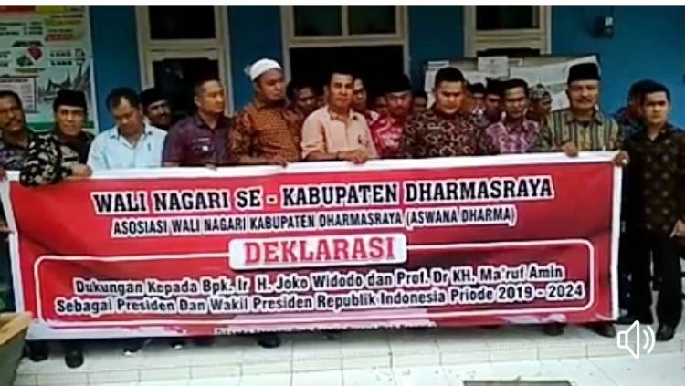 Bawaslu Sebut Wali Nagari Dharmasraya yang Deklarasikan Dukung Jokowi Bisa Dipidana