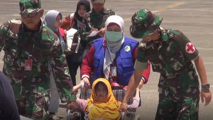 1.273 personel TNI dan Polri Tiba di Palu Bantu Proses Evakuasi