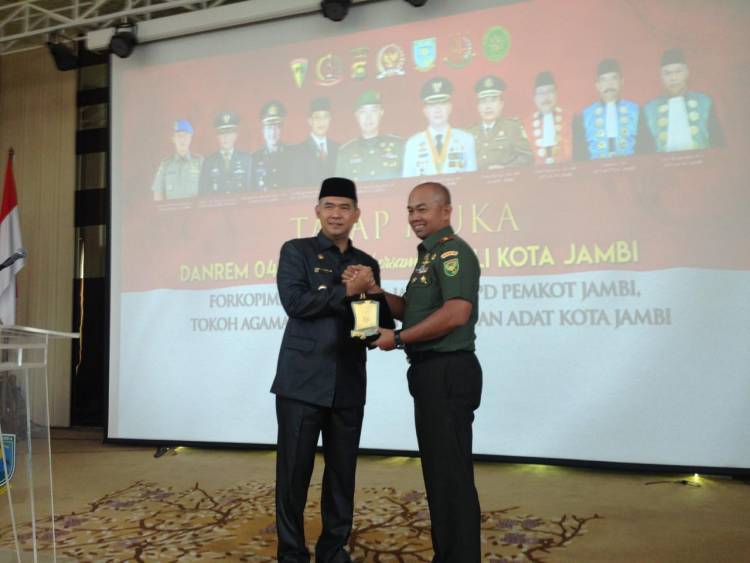 Danrem Dany Budianto Sebut Akan Dukung Kegiatan Kepala Daerah di Jambi