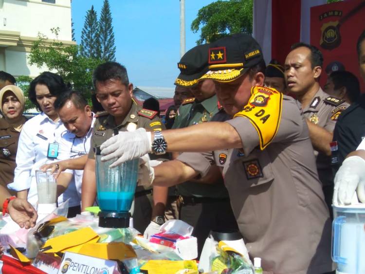 Polda Jambi Bongkar Jaringan Peredaran Narkoba Jenis Baru, Simak Ini