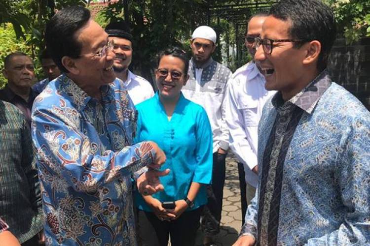 Sowan ke Sultan HB X, Sandi: Kita Tidak Ingin Menarik Beliau ke Dalam Politik Praktis