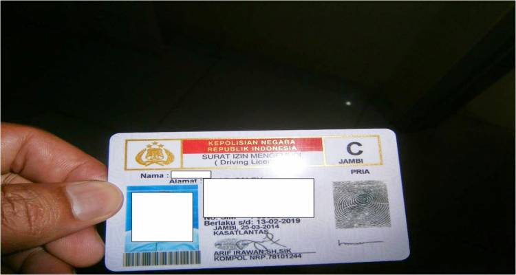 Kekurangan Blanko, Satlantas Polresta Jambi Terpaksa Cetak SIM Secara Bertahap