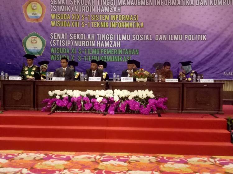 Yayasan Nurdin Hamzah Gelar Wisuda 355 Mahasiswa/Mahasiswi STMIK dan STISIP