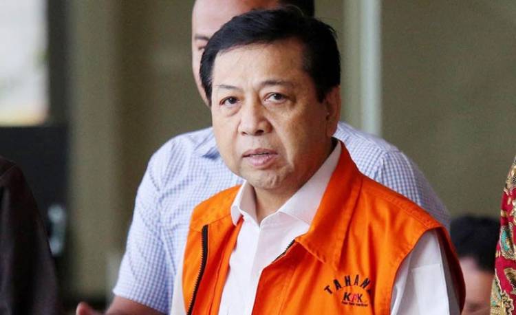 KPK Terima Uang Pengganti Setya Novanto Rp862 Juta