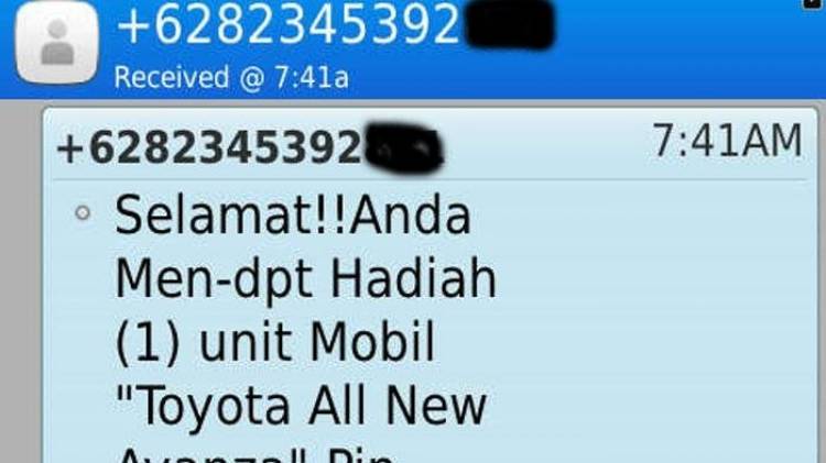 Sering Terima SMS Penipuan? Ini Cara Mengatasinya