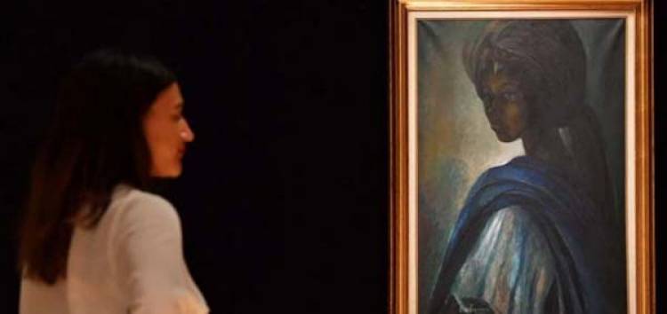 "Mona Lisa" Nigeria Dipamerkan di Kampung Halaman