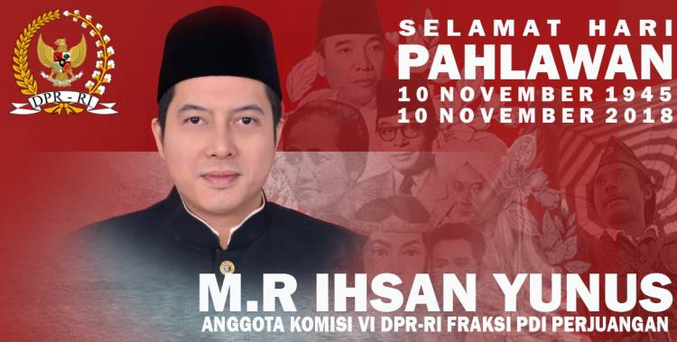 Hari Pahlawan, Ihsan Yunus: Saya Teringat Pesan Kakek Yusuf Singedekane