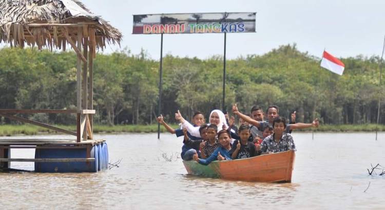 Gunakan Dana Desa, Kembangkan Wisata Danau Tangkas