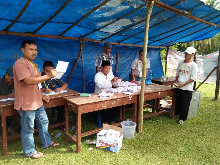 Pilkades Ujung Tanjung Bungo Diduga Curang, Calon Nomor 2 Protes