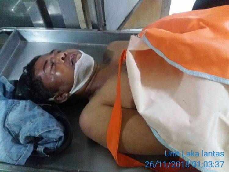 Oknum Satpol PP Merangin Tabrak Pejalan Kaki Hingga Tewas