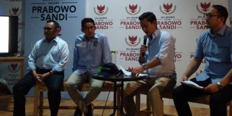 Dana Kampanye Prabowo-Sandi Naik 24 Persen