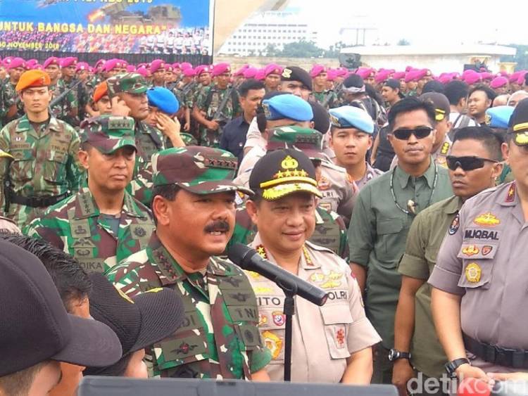Libatkan 50 Ribu Personel Apel Kesiapan Pengamanan Pemilu 2019