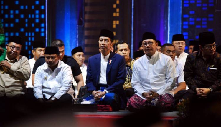 Seruan Jokowi: Umat Islam Harus Tetap Optimistis, Jangan Putus Asa