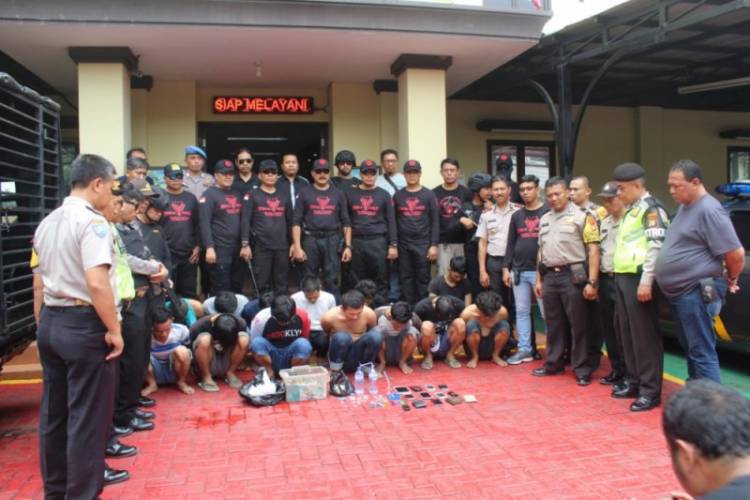 14 Pemuda Pesta Narkoba Gunakan Rumah Kos