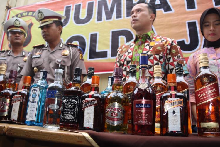 Miras Seludupan Singapura Miliaran Rupiah Diamankan Polisi Jambi