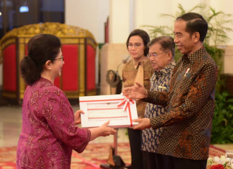 Belanja Negara Rp2.461,1 triliun, Presiden Jokowi Serahkan DIPA 2019