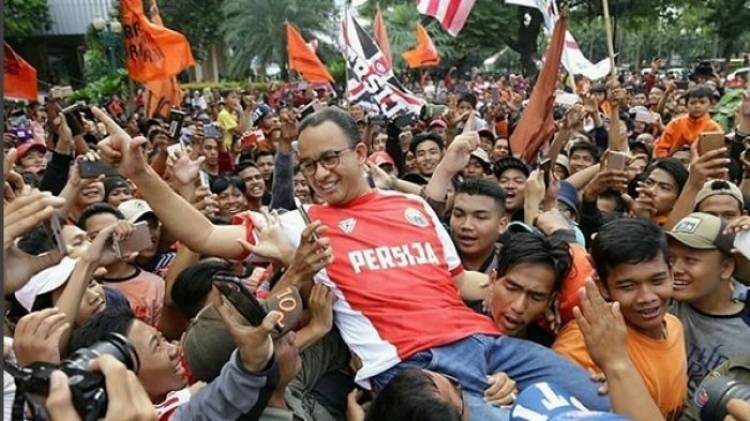 Kegembiraan Anies Persija Menang, Ikut Konvoi Bersama Jakmania