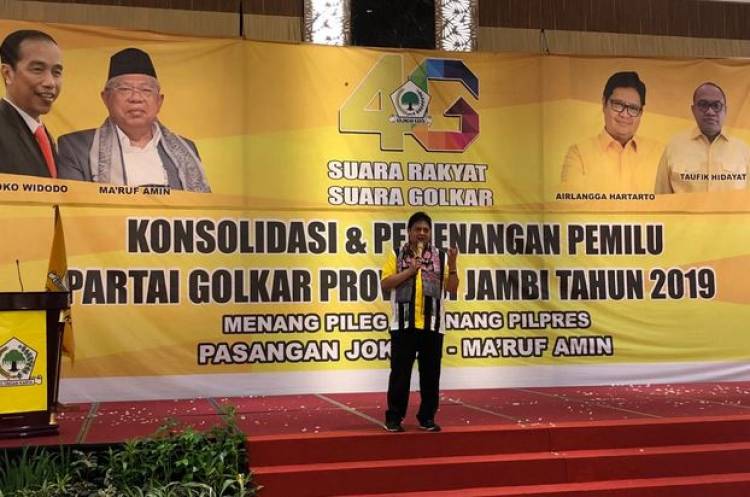 Kebangkitan Golkar Rebut Kemenangan di Jambi, Ini Target Airlangga...