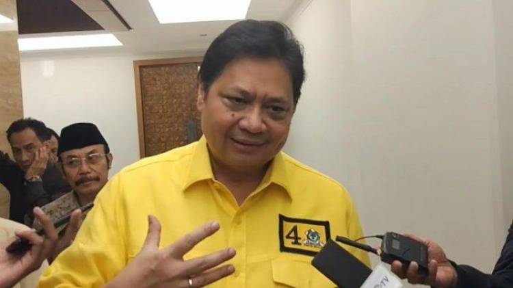 Airlangga: Ditengah Badai Kita Memang Oleng, Namun Mampu Bertahan