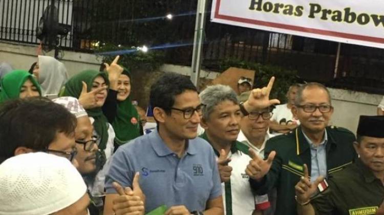 Teng!!! Forum Caleg PBB Dukung Prabowo-Sandiaga