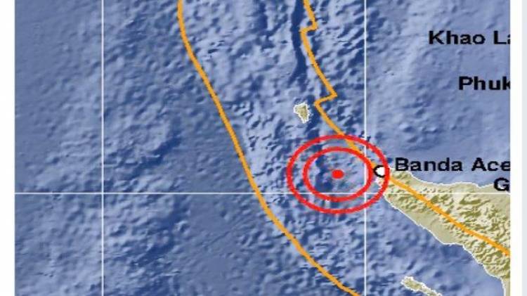 Gempa 5,1 SR Guncang Aceh