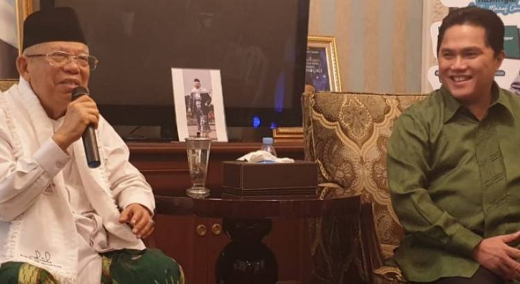 Ma'ruf Amin Didampingi Tim Pakar Siapkan Bahan Debat