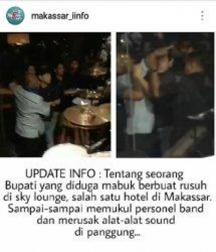 Beredar Kabar Ada Bupati Mengamuk di Club Hotel