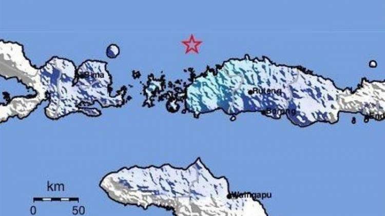 Gempa Tektonik 5.0 Sr Guncang Manggarai Barat