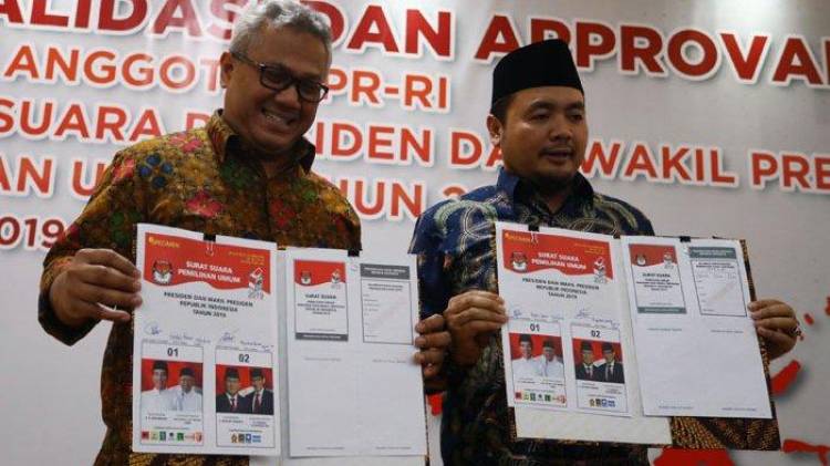 Siap Cetak Surat Suara KPU Klaim Hemat Rp267.9 Miliar