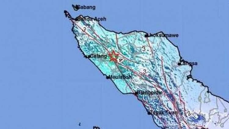 Lagi! Gempa Darat 5,1 SR Guncang Aceh Barat