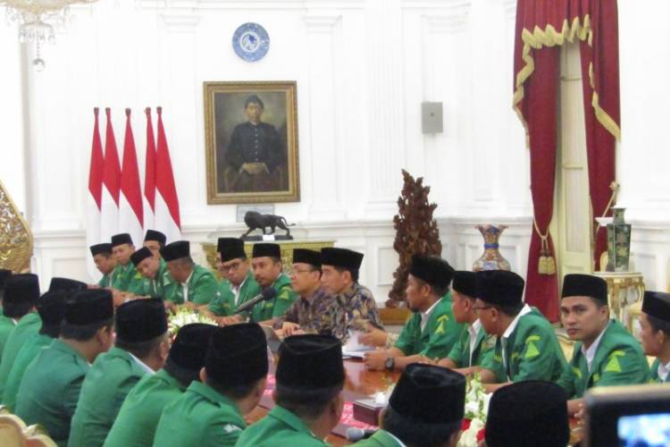 Gelisah Kondisi Tanah Air, GP Ansor Temui Presiden di Istana