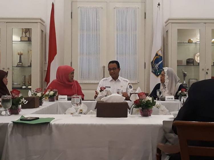 Khofifah-Yenny Temui Anies Bicarakan Ini