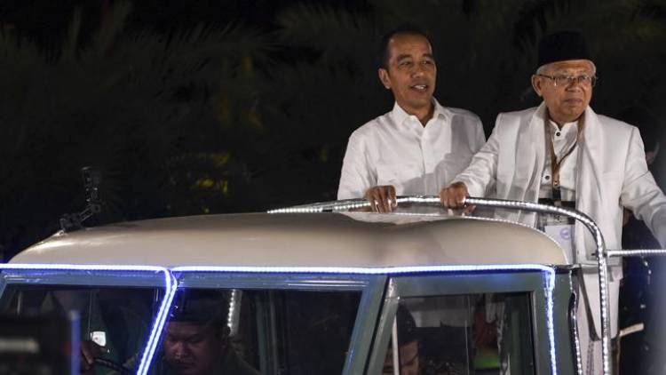 Jokowi-Ma'ruf Berangkat dari Istana Ke Lokasi Debat