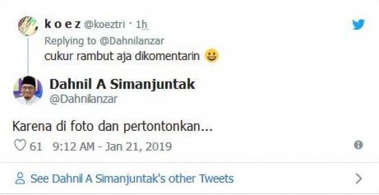 Dahnil, Rizal Ramli Hingga Fadli Zon Sindir Jokowi Soal Cukur Rambut
