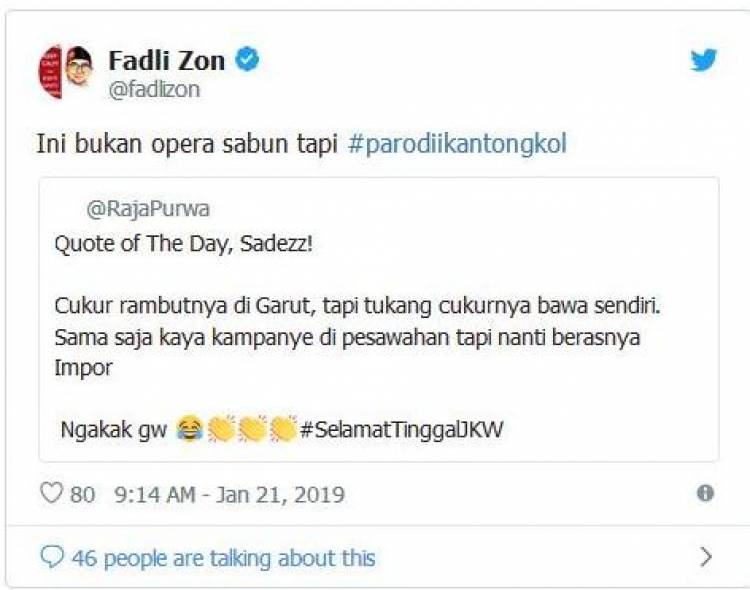 Dahnil, Rizal Ramli Hingga Fadli Zon Sindir Jokowi Soal Cukur Rambut