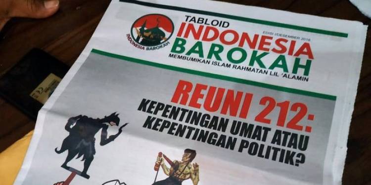 Tabloid Indonesia Barokah Sudutkan Prabowo-Sandi
