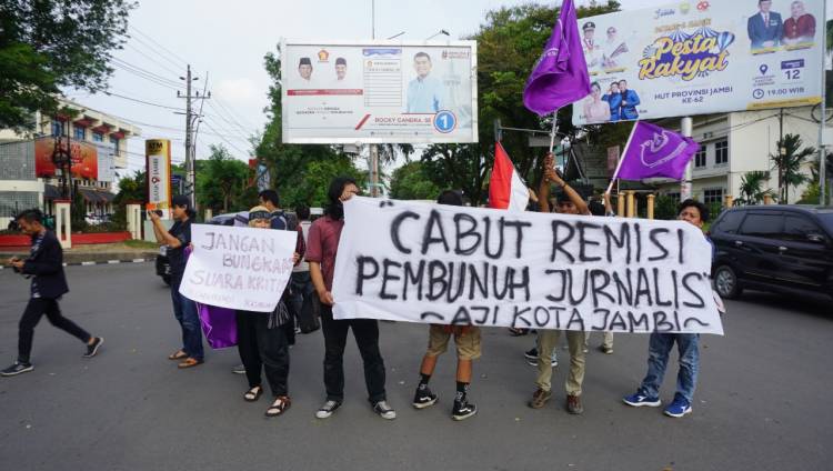 AJI Jambi Minta Presiden Jokowi Batalkan Remisi Otak Pembunuhan Jurnalis Bali 