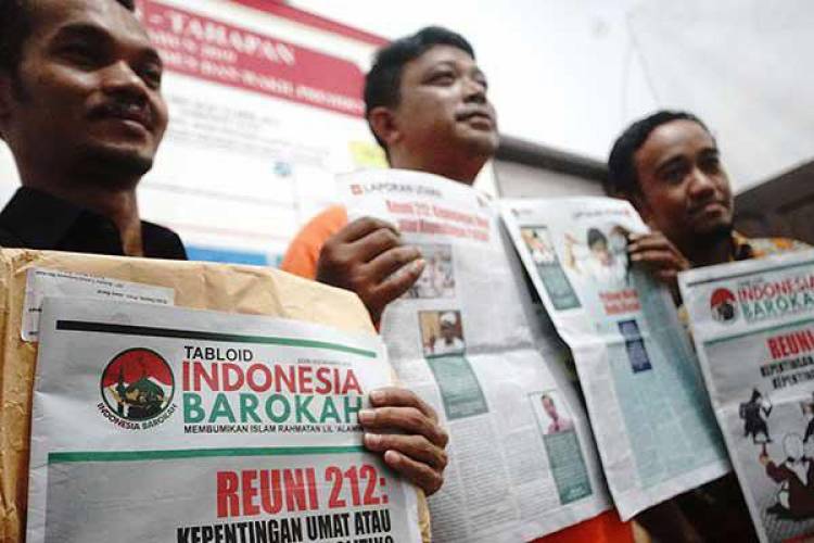 Bawaslu Amankan Bungkusan Tabloid Indonesia Barokah di Kantor Pos