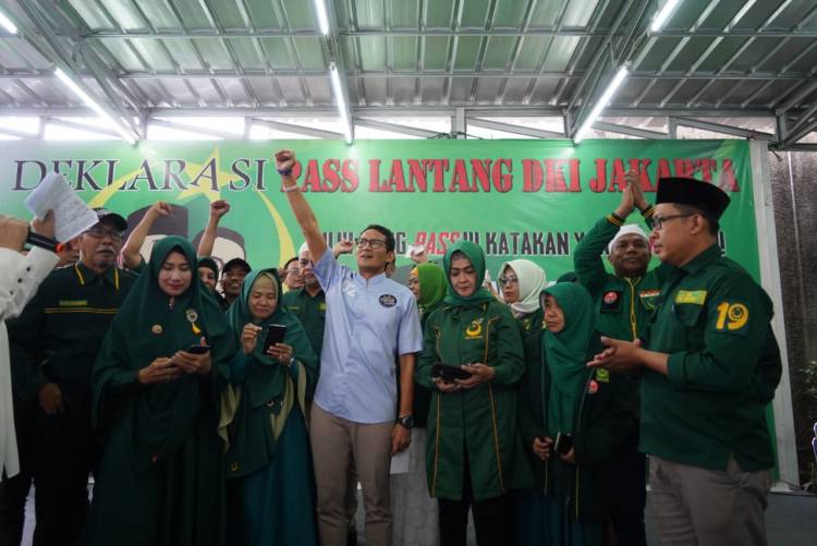 Caleg PBB Poros Makkah Deklarasi Dukung Prabowo-Sandi Di Pilpres 2019